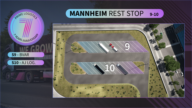 #B [9-10] | Mannheim Rest Stop (near WGCC)