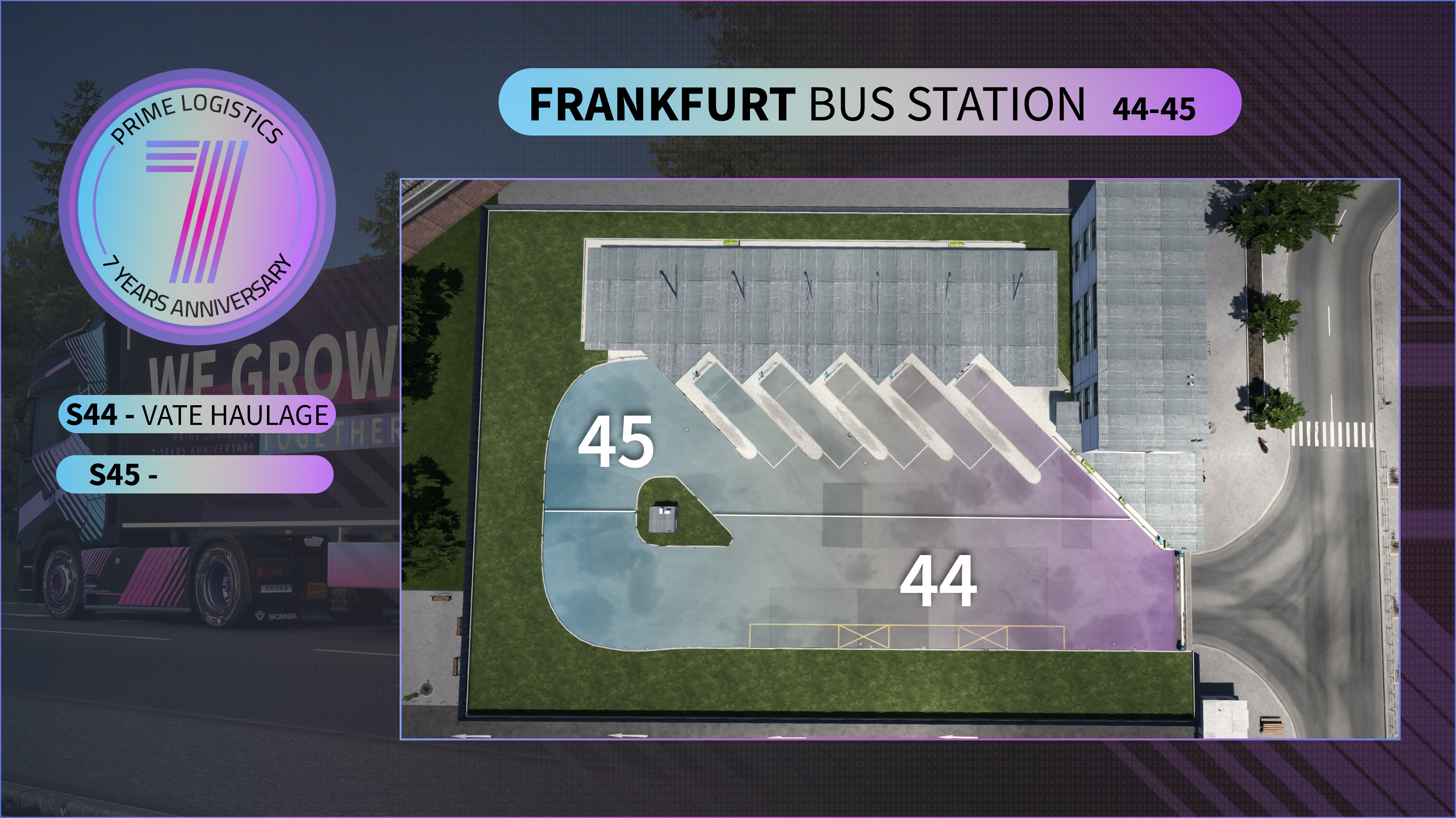 #J [44-45] | Frankfurt Bus Station